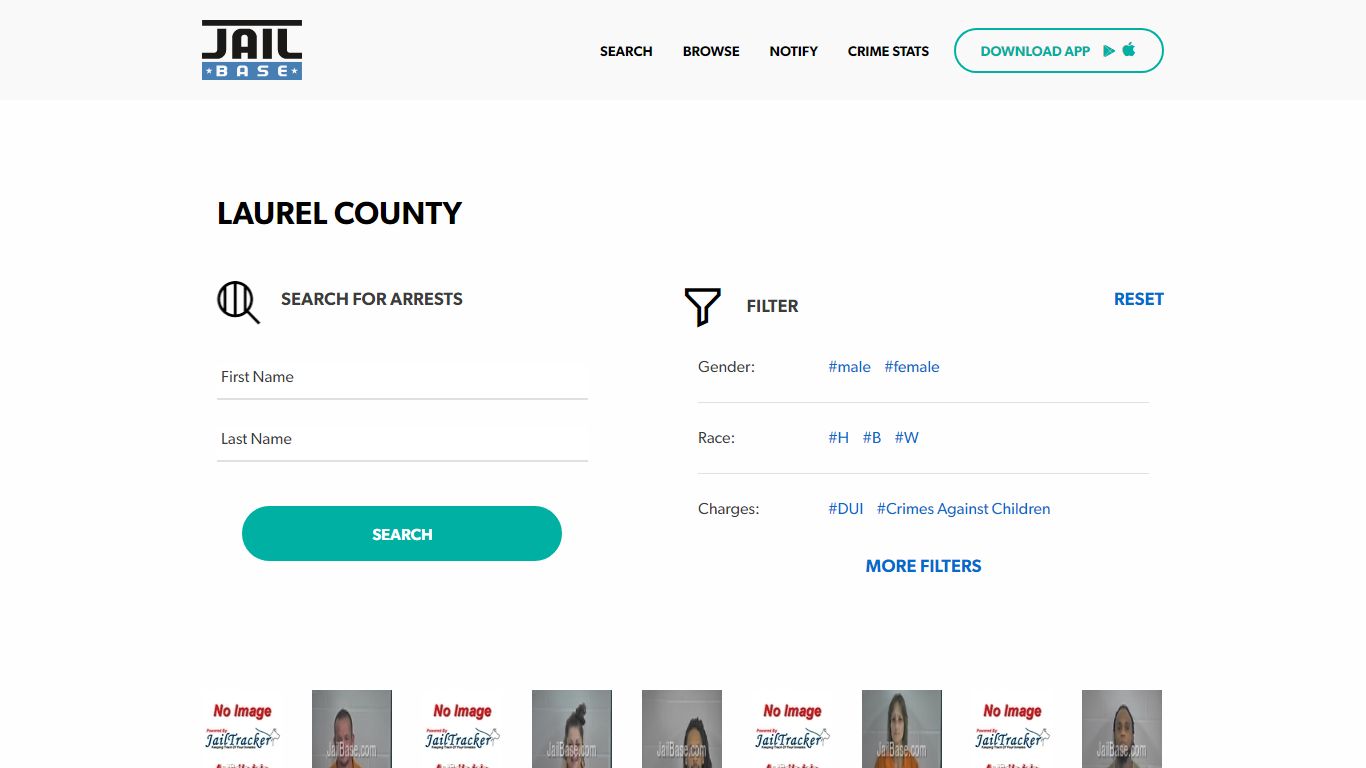 Laurel County Jail Inmate Search and Mugshots | JailBase